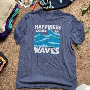 Life is good blue tshirt men’s M